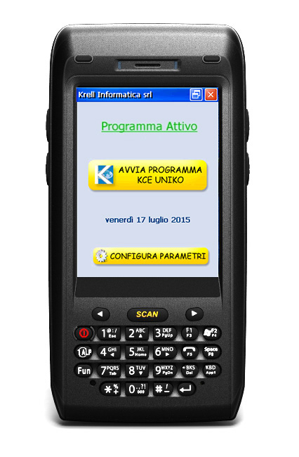 Tentata vendita e prevendita con PDA - AVVIO PROGRAMMMA