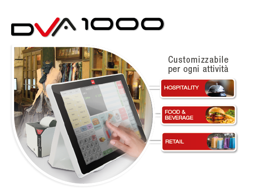 POS - Schermo touch screen per gestione ristoranti e attività commerciali